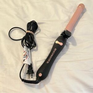 Beachwaver B1 Pink and Black Curling Iron
